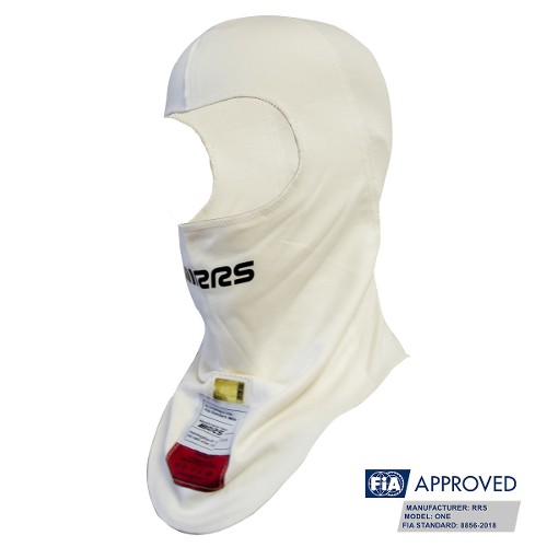 RRS ONE Balaclava FIA 8856-2018 - White