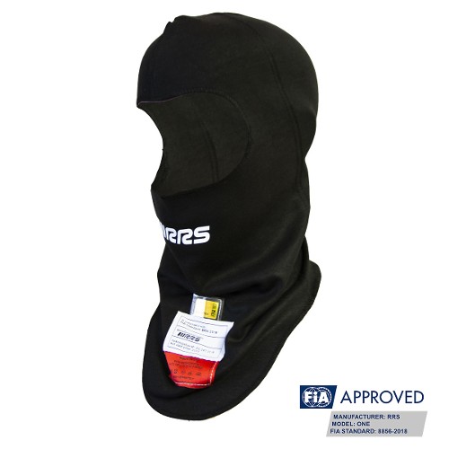 RRS ONE Balaclava FIA 8856-2018 - Black