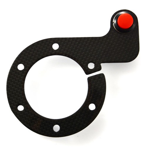 Carbon Single Button Steering Wheel Bracket