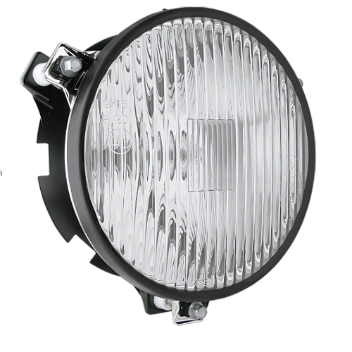 180mm Diameter, Fog Lamp, 120° Mounting Face, 100W H3 Bulb, Bulb Gasket and Mounting Plate