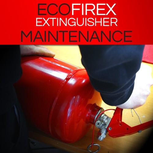 RRS ECOFIREX FIA Mechanical Fire Extinguisher Servicing or Refills