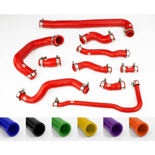 MINI One/Cooper MK1 R50/R52 Non-AC '04-'06 Silicone Radiator Coolant Hose Kit