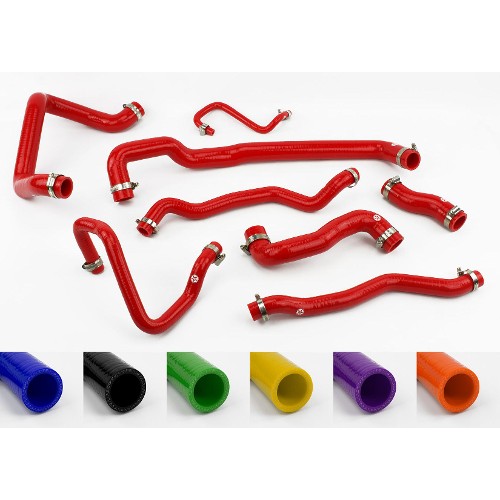 MINI One/Cooper MK2 R55/R56/R57 Silicone Radiator Coolant Hose Kit