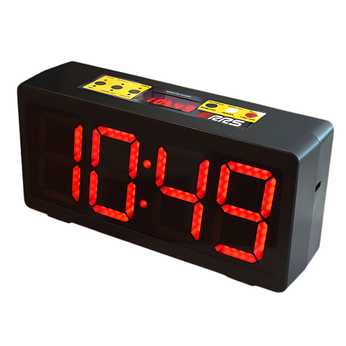 Service Area Clock / Stopwatch – 10cm Large Numbers for Easy Reading