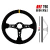 RRS Rally Steering Wheel, 350mm Diameter, 90mm Dish, Synthetic Leather