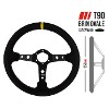 RRS Rally Steering Wheel, 350mm Diameter, 90mm Dish, Synthetic Leather