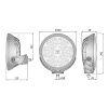 WESEM Ø180 LED Driving & Position Lamp (Sold Each)