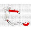 Land Rover Defender 300TDI Silicone Intercooler Turbo Hose Kit