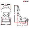 RRS Futura 3 FIA Racing Seat – Lightweight, High-Performance