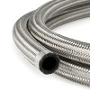 AN16 Rubber Stainless Braided Fuel Oil Coolant Hose Line