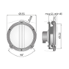 Wesem 122mm Drive and Fog Lamps